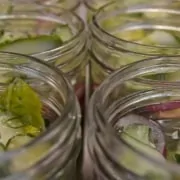 A close up of the salad in the bowl
