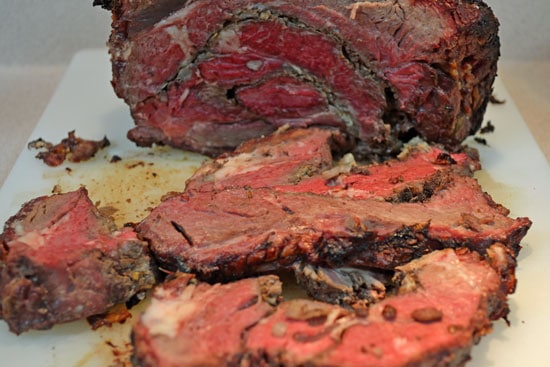 Smoked Yogurt Marinated Beef Roast