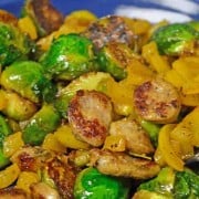 Plated Roasted Brussels Sprouts