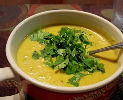 Spiced Cauliflower Soup