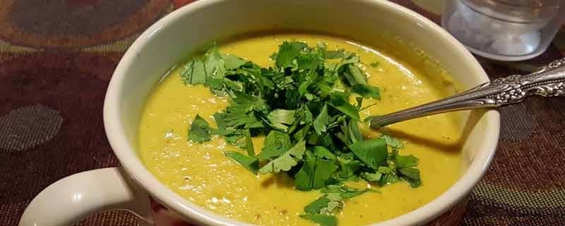 Spiced Cauliflower Soup