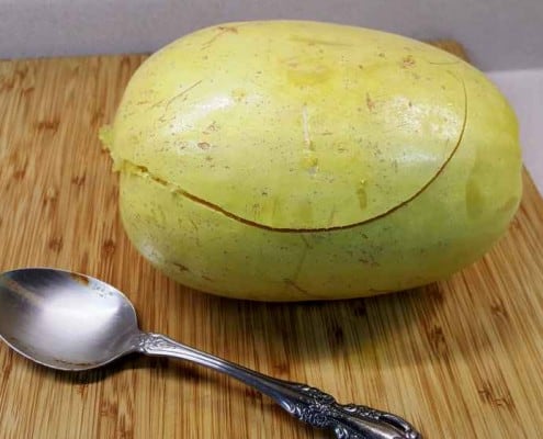 Steamed Spaghetti Squash