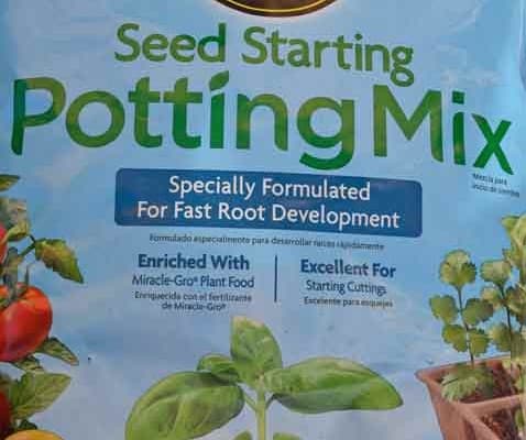 Miracle Gro Seed Starting Mix