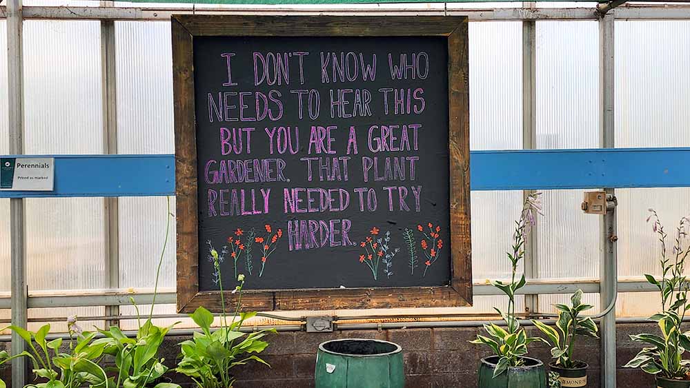 Great gardener quote