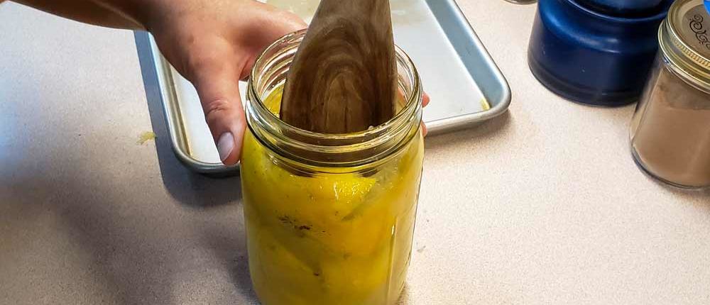 Packing Lemons into Preserving Liquid