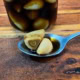 Korean pickled garlic (Maneul Jangajji)